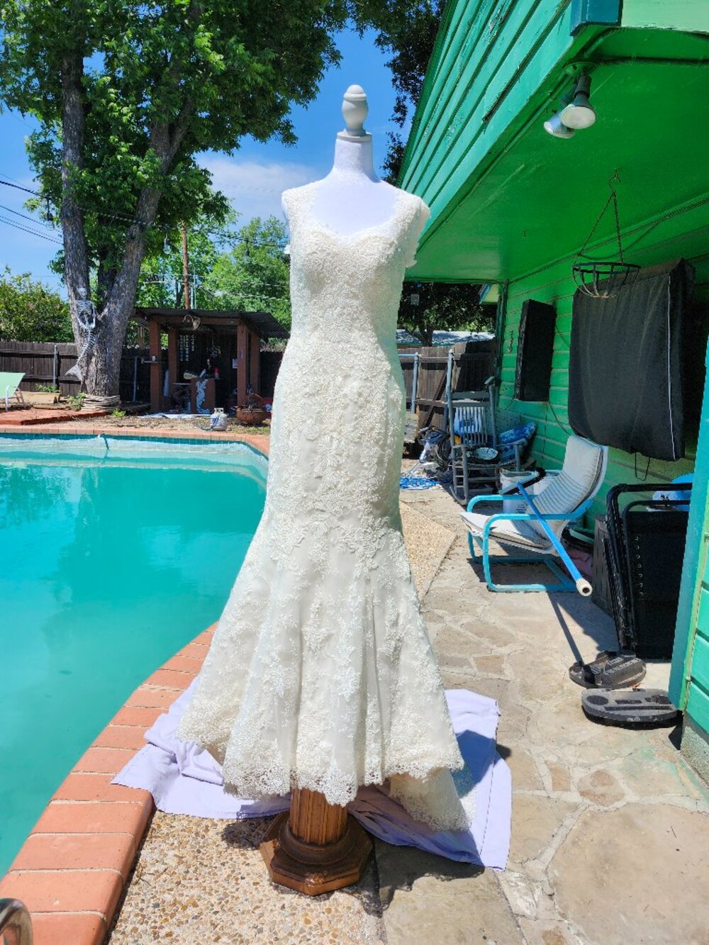 VINTAGE Jason Alexander Wedding dress fully restored